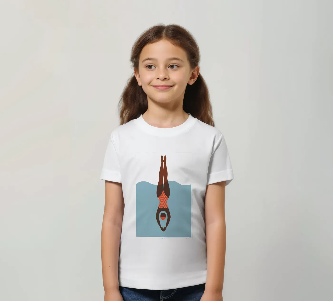 Dive In t-shirt bambini da aaron Shop