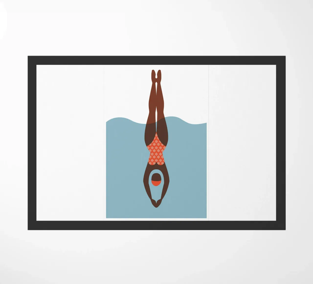 Dive In doormat by aaron Shop