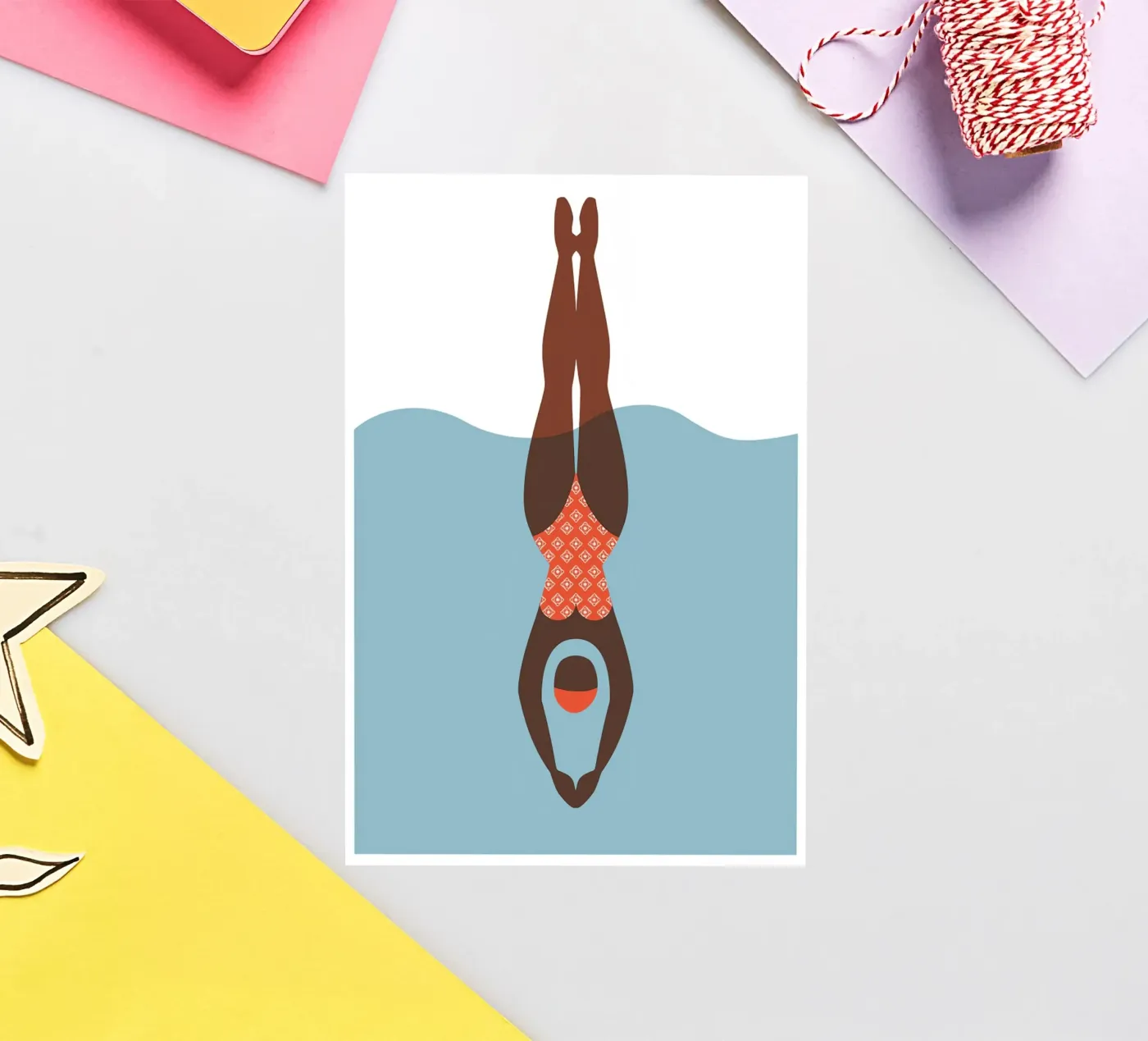 Duik erin sticker van aaron Shop