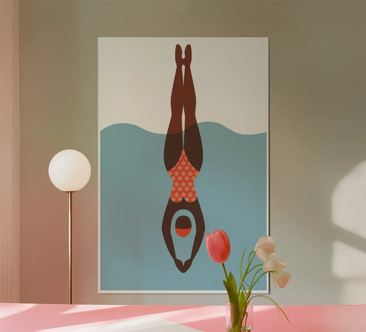 Eintauchen Poster von aaron Shop