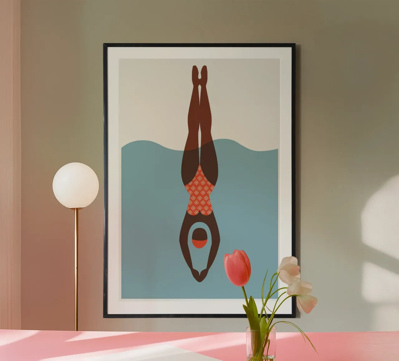 Eintauchen Poster von aaron Shop
