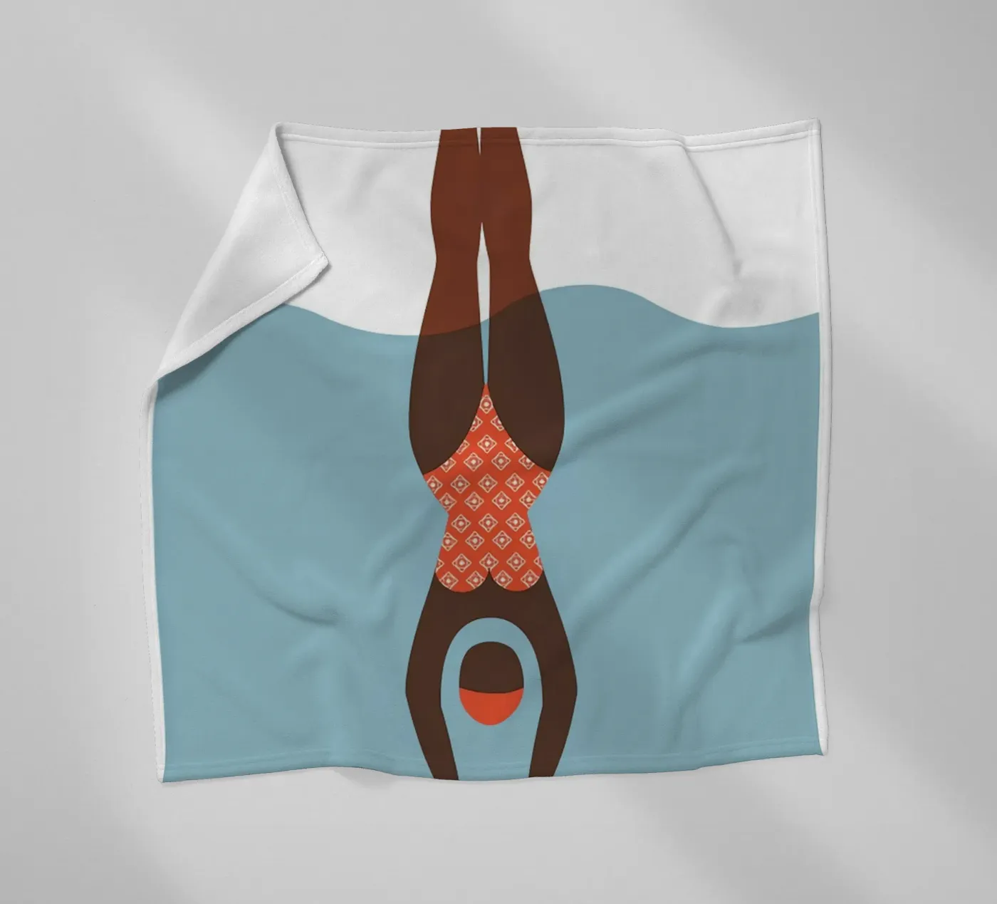 Dive In fleece blanket by aaron Shop