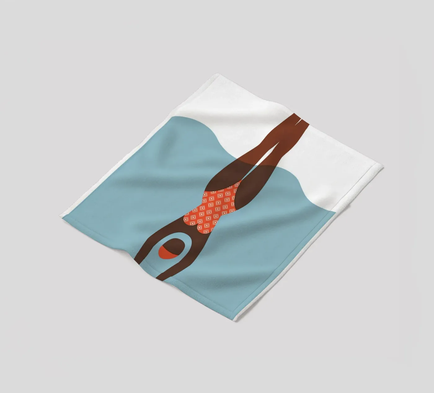 Dive In fleece blanket by aaron Shop