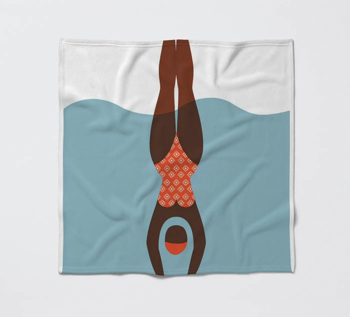 Dive In fleece blanket by aaron Shop