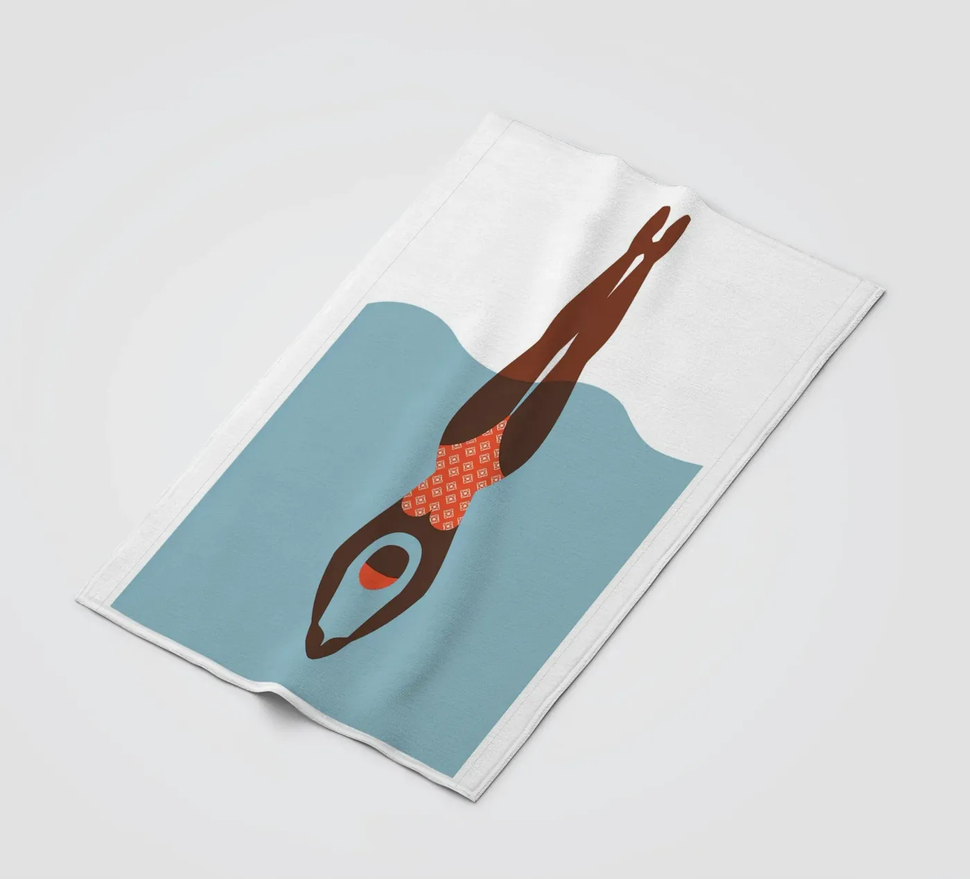 Dive In fleece blanket by aaron Shop