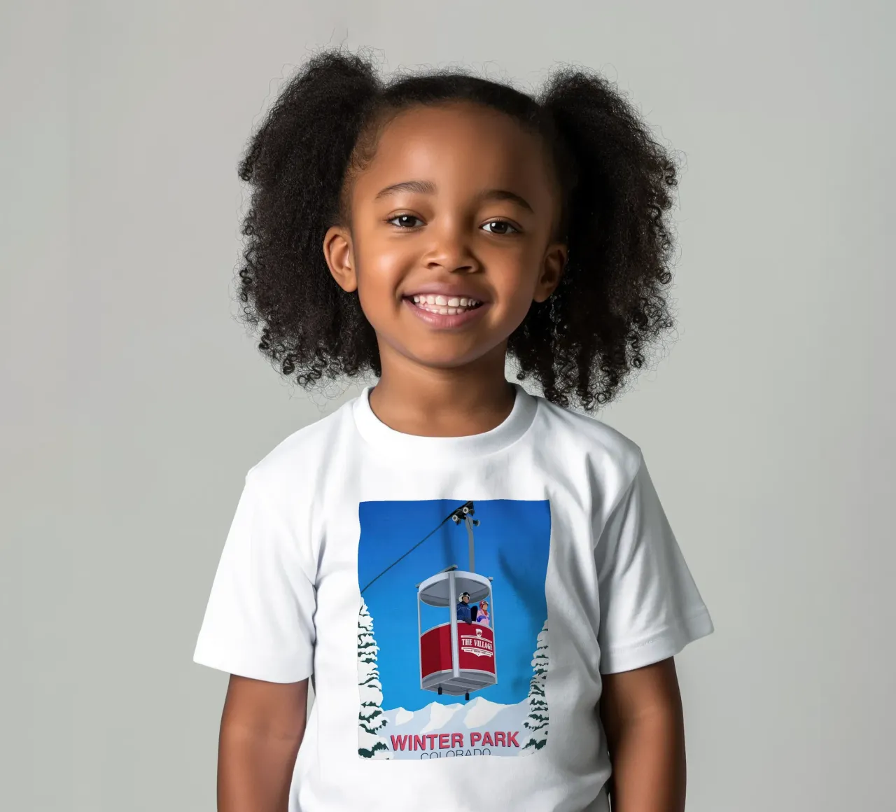 Winter Park sci t-shirt bambini da aaron Shop