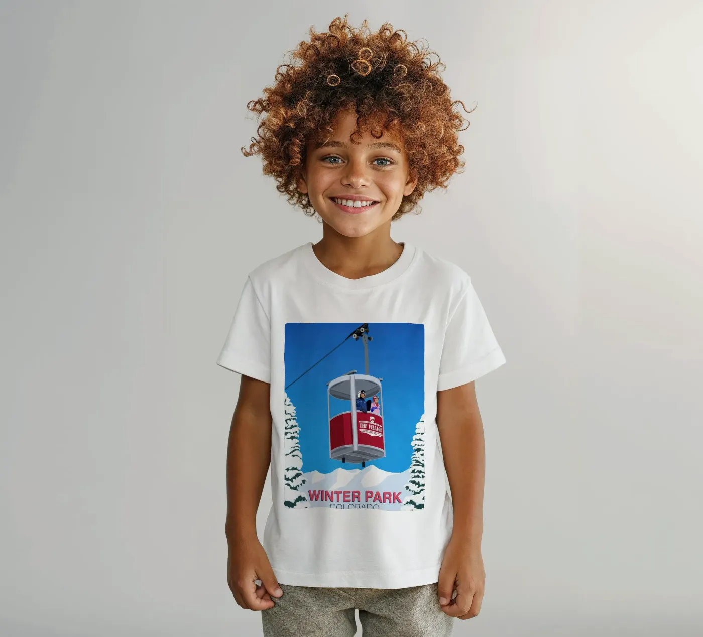 Winter Park sci t-shirt bambini da aaron Shop