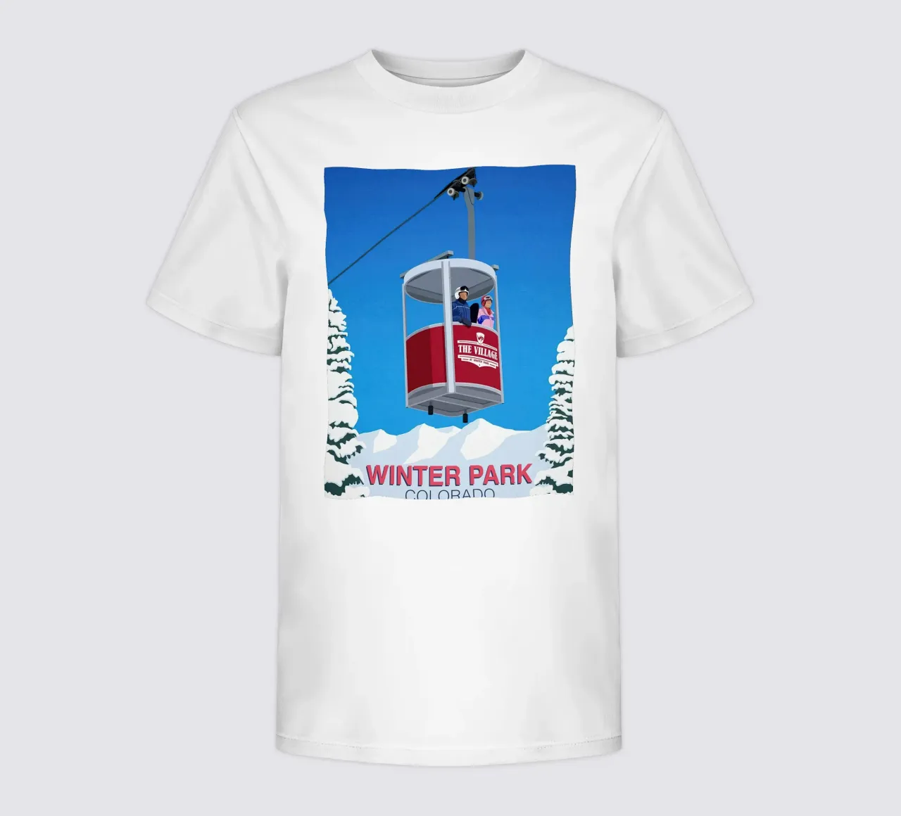 Winter Park sci t-shirt bambini da aaron Shop