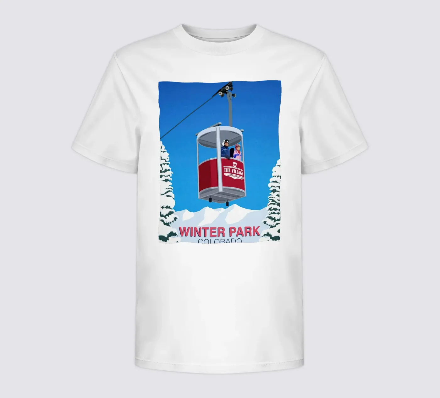 Winter Park sci t-shirt bambini da aaron Shop