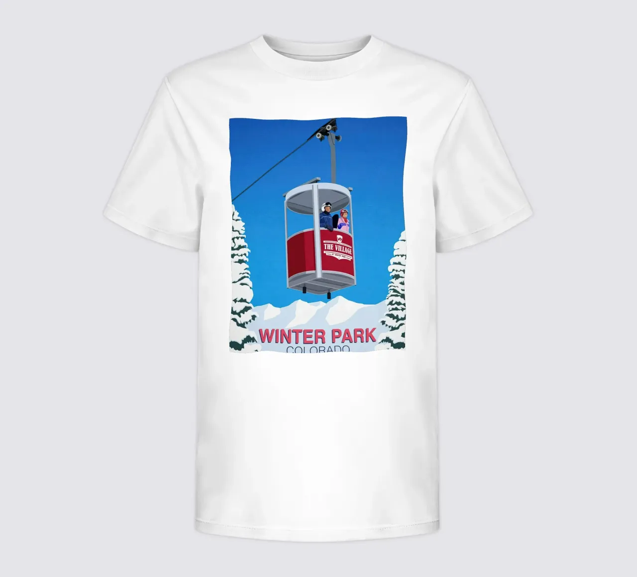 Winter Park sci t-shirt bambini da aaron Shop