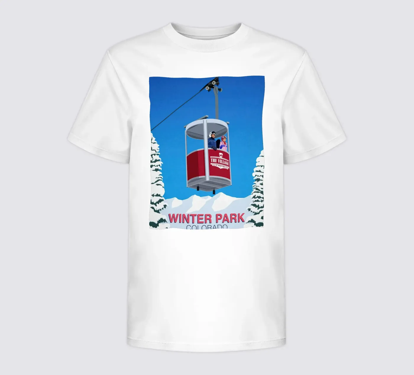 Winter Park sci t-shirt bambini da aaron Shop