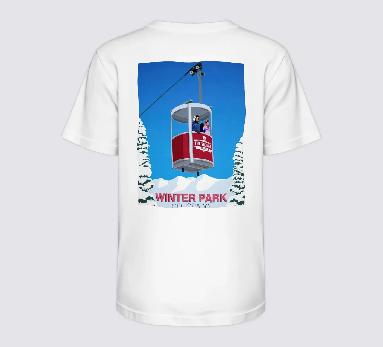 Winter Park sci t-shirt bambini da aaron Shop