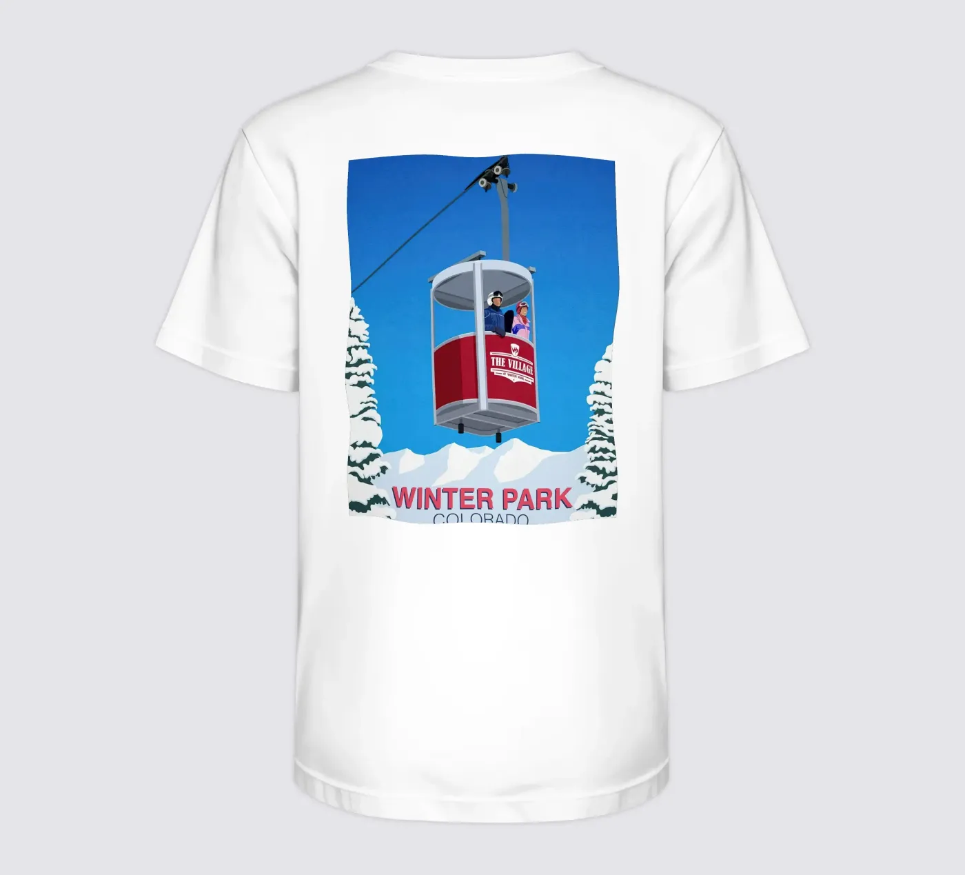 Winter Park sci t-shirt bambini da aaron Shop