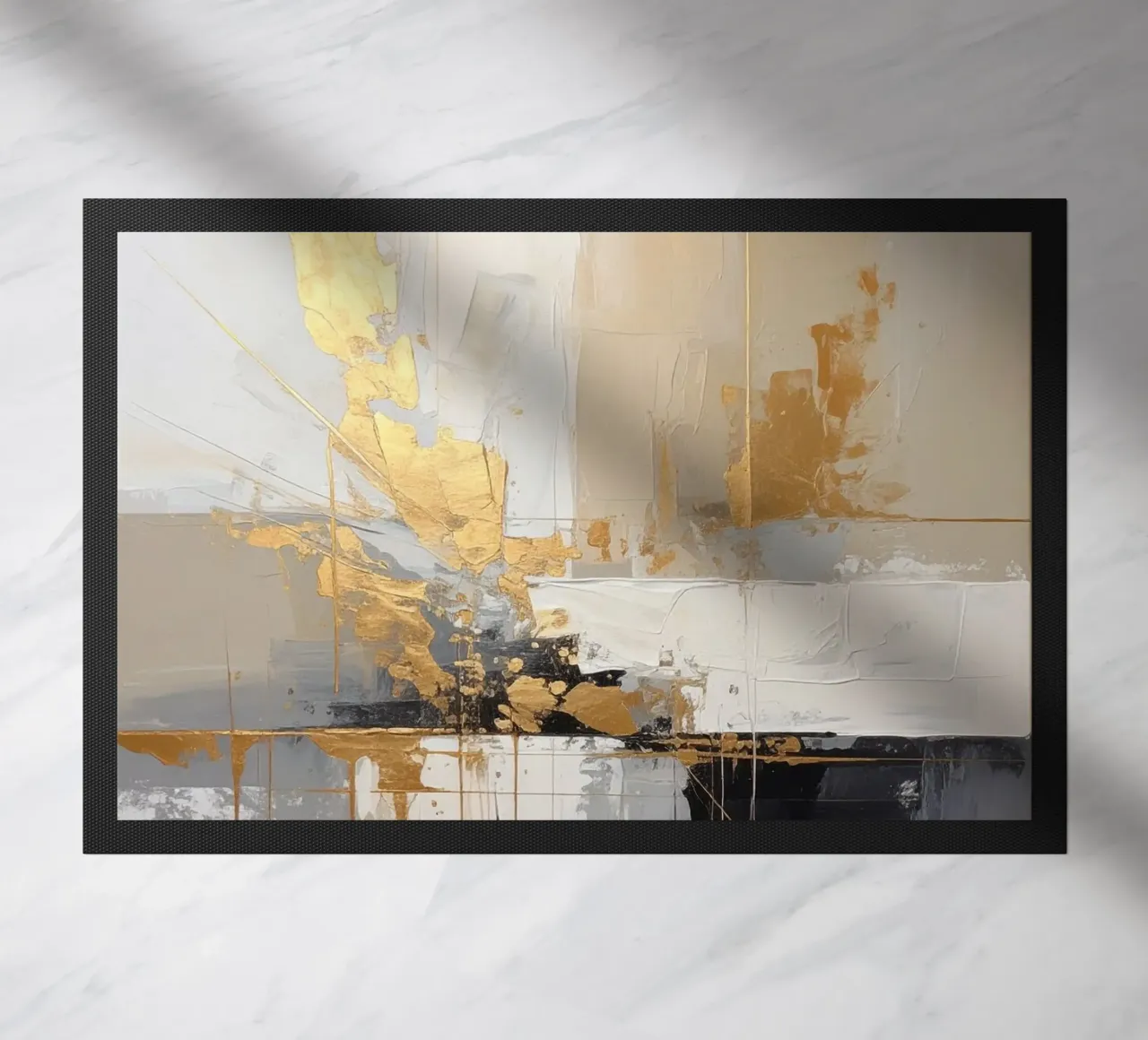 Abstract elegance doormat by Katalier (Abstract Harmony)