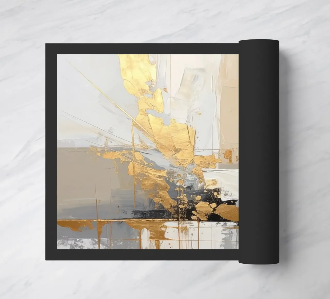 Abstract elegance doormat by Katalier (Abstract Harmony)