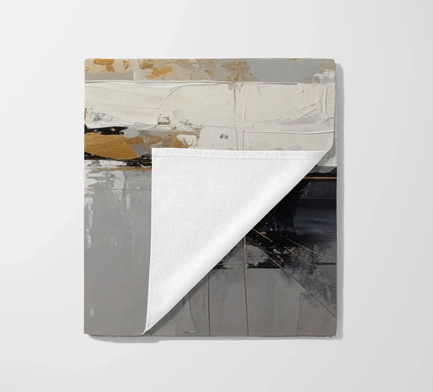 Élégance abstraite serviette de plage de Katalier (Abstract Harmony)