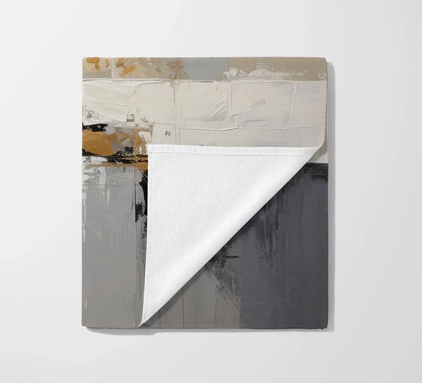 Élégance abstraite serviette de plage de Katalier (Abstract Harmony)