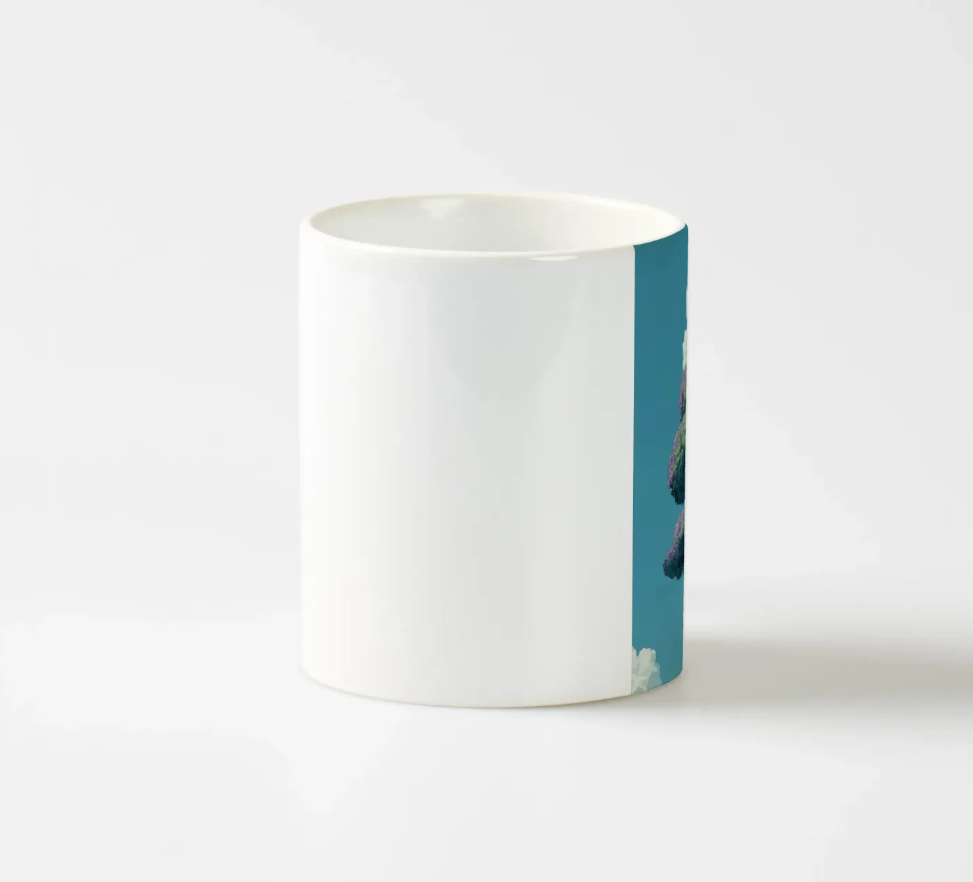 tree with cloud ceramic mug by scoten