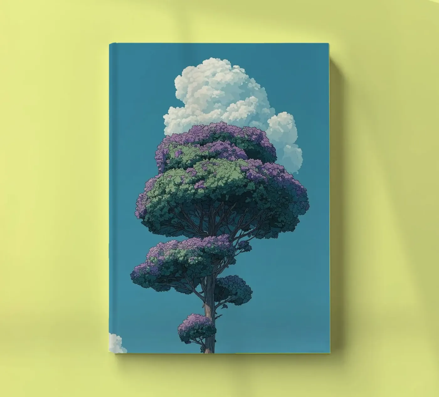 tree with cloud notebook by scoten