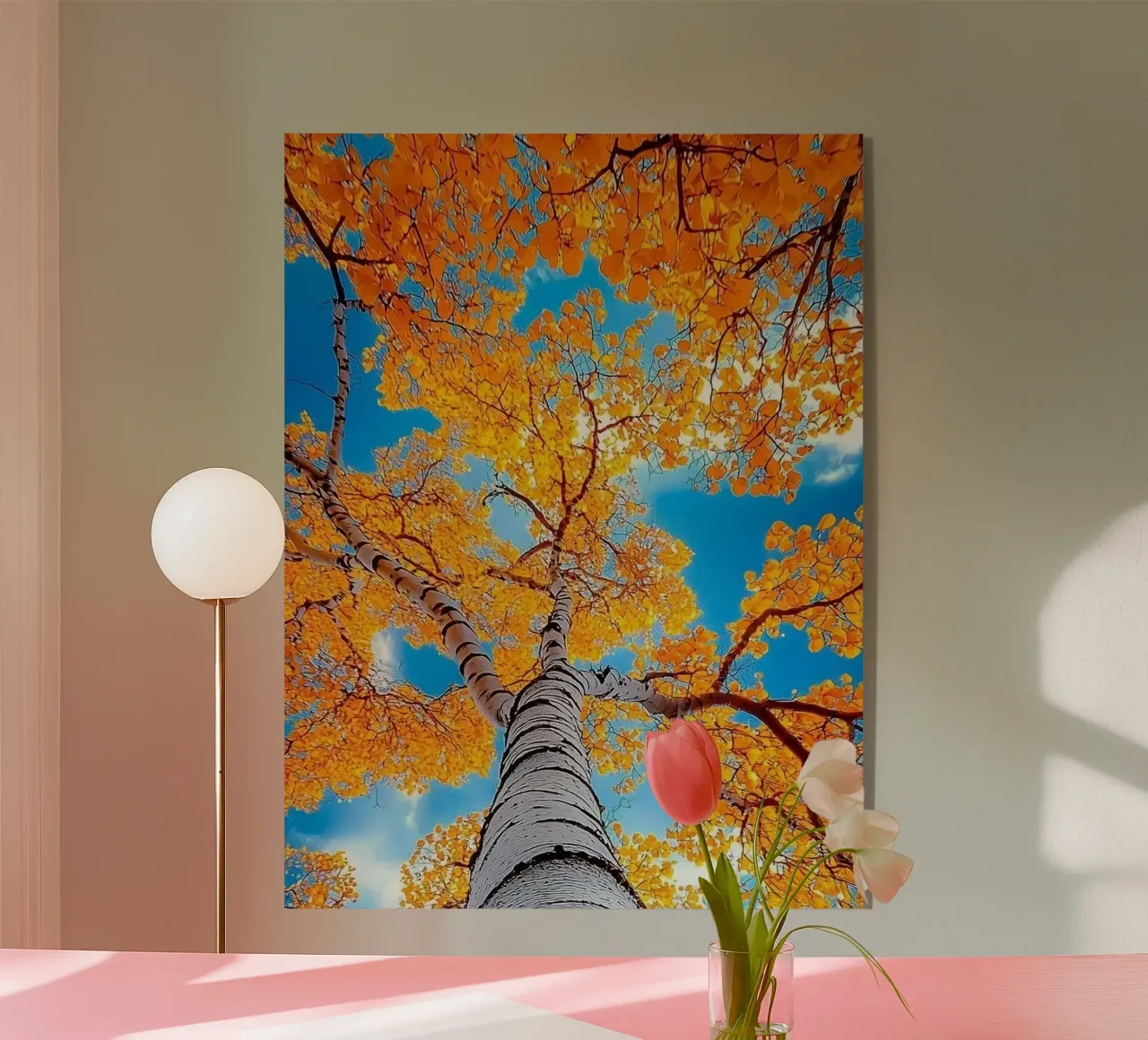 orange canopy Acryl-Glas von scoten