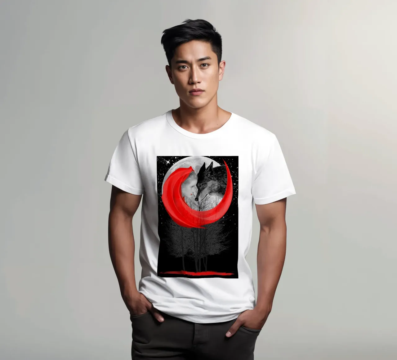 Love doesn´t understand Fairytales t-shirt by Eva Nev