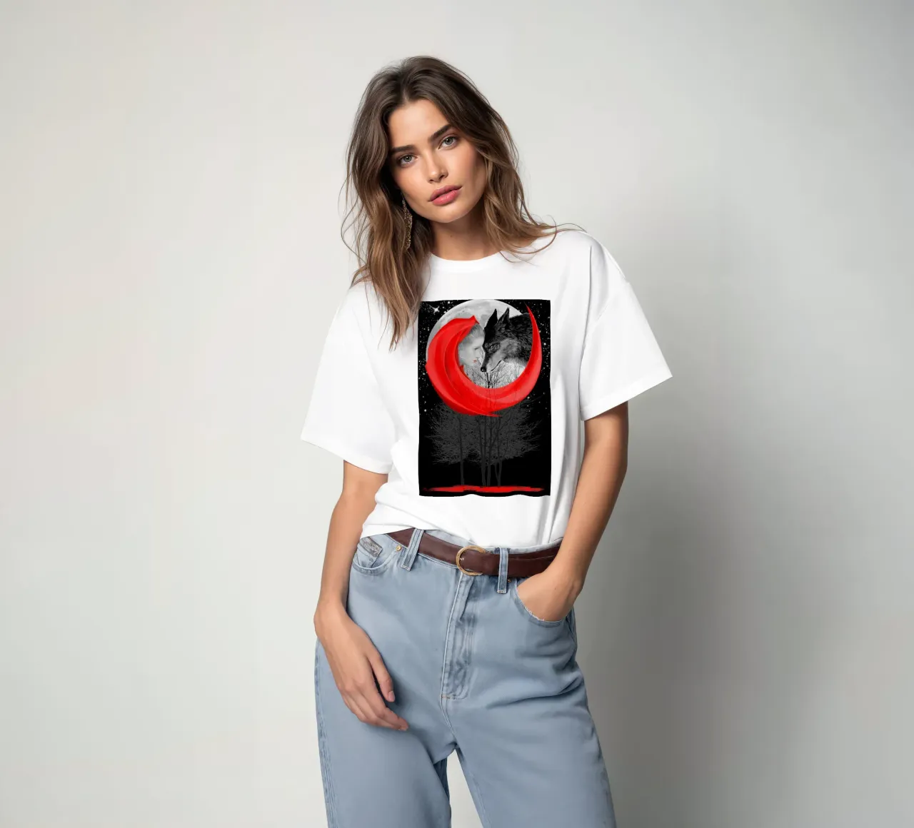 Love doesn´t understand Fairytales t-shirt by Eva Nev