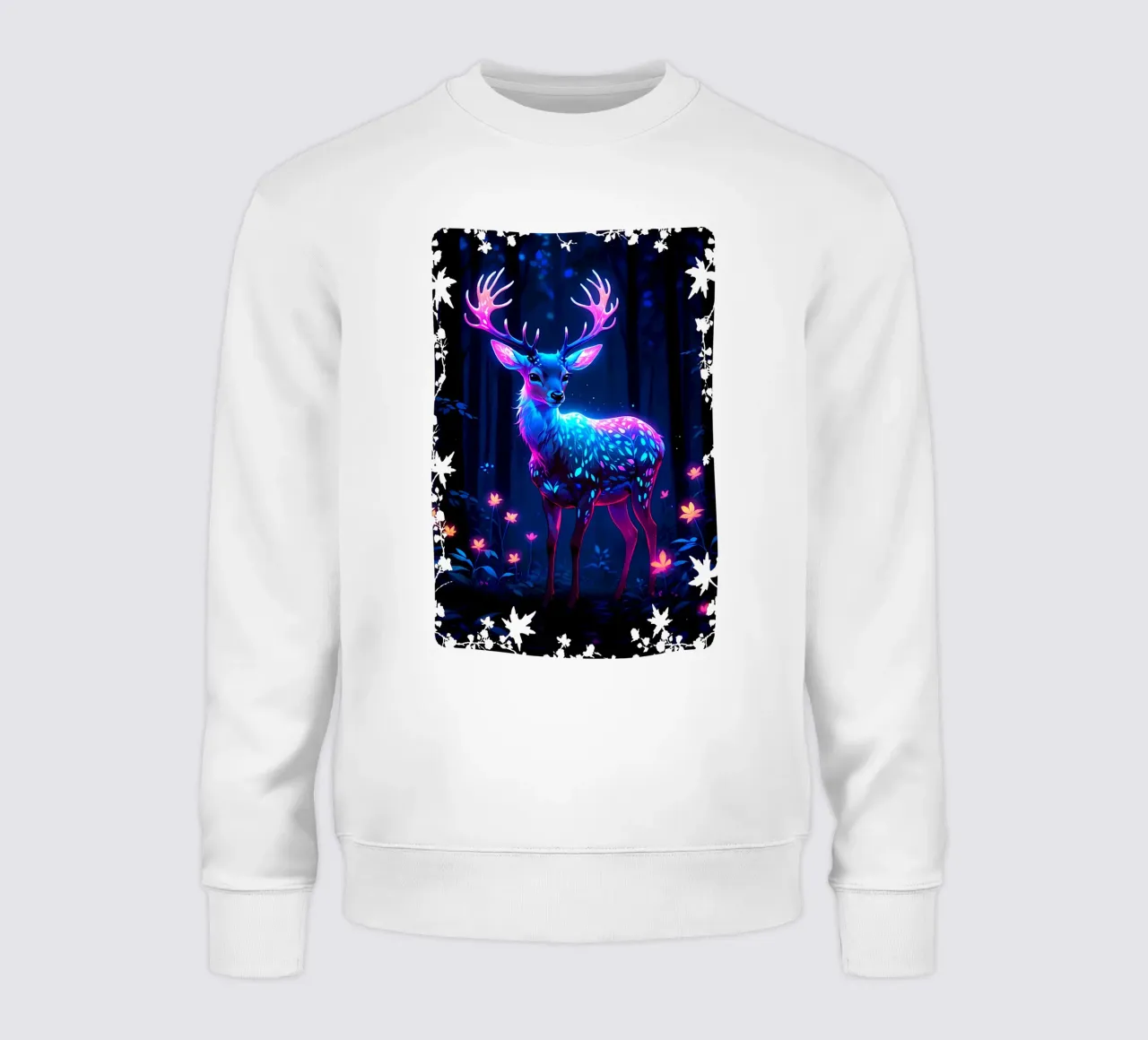 Cervi magici nella foresta felpa da Eva Nev