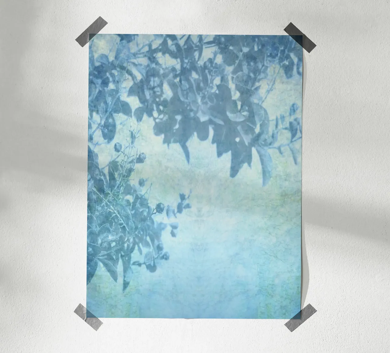 Ramo blu poster da ArtSkratches