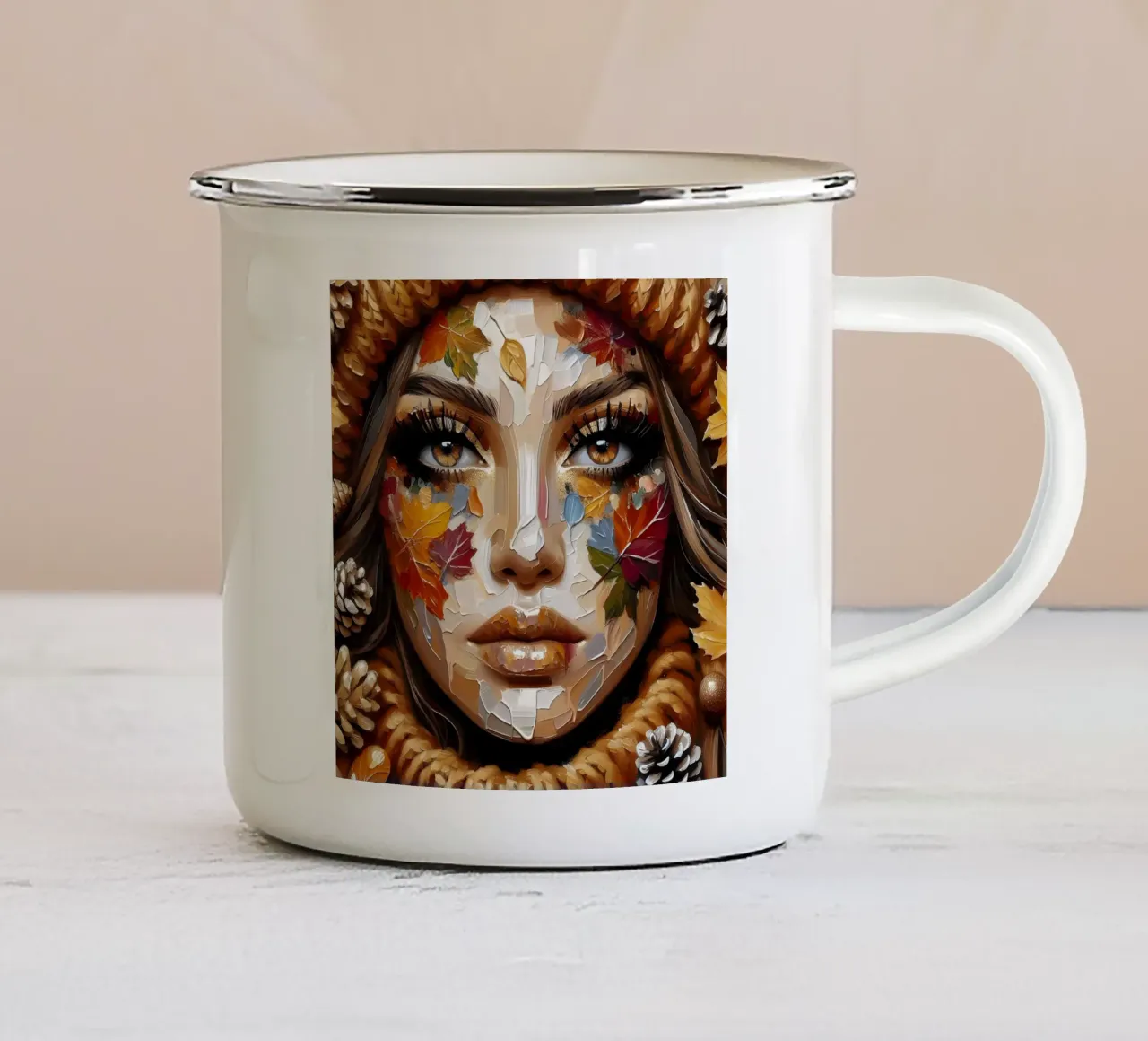 COZY tazza in smalto da ARTOMATIC