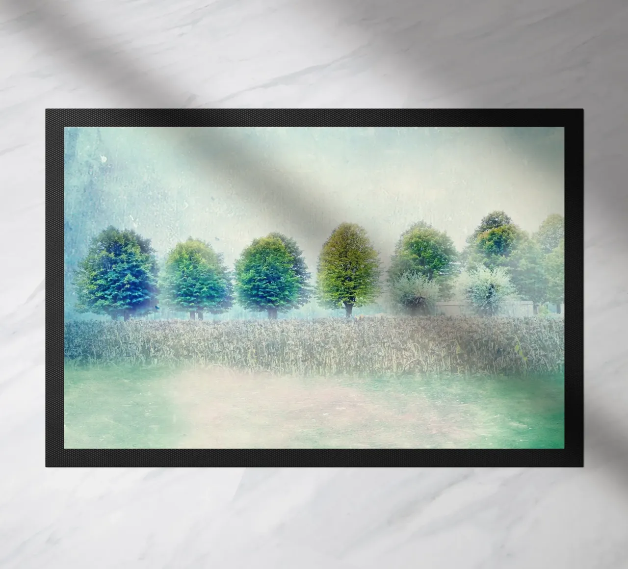 Linden Trees deurmat van ArtSkratches