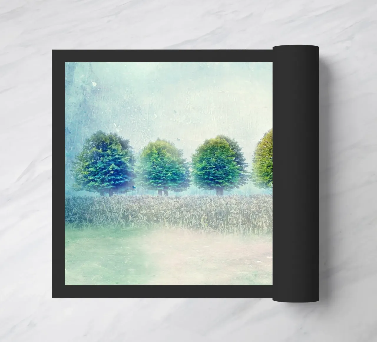 Linden Trees deurmat van ArtSkratches