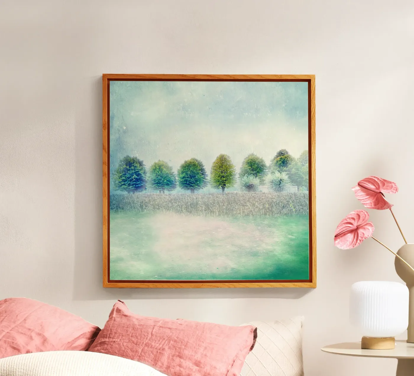 Linden Trees acryl van ArtSkratches