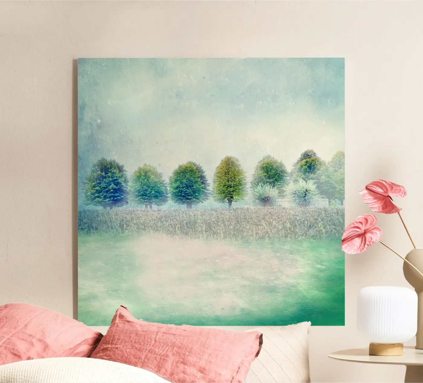 Linden Trees acryl van ArtSkratches