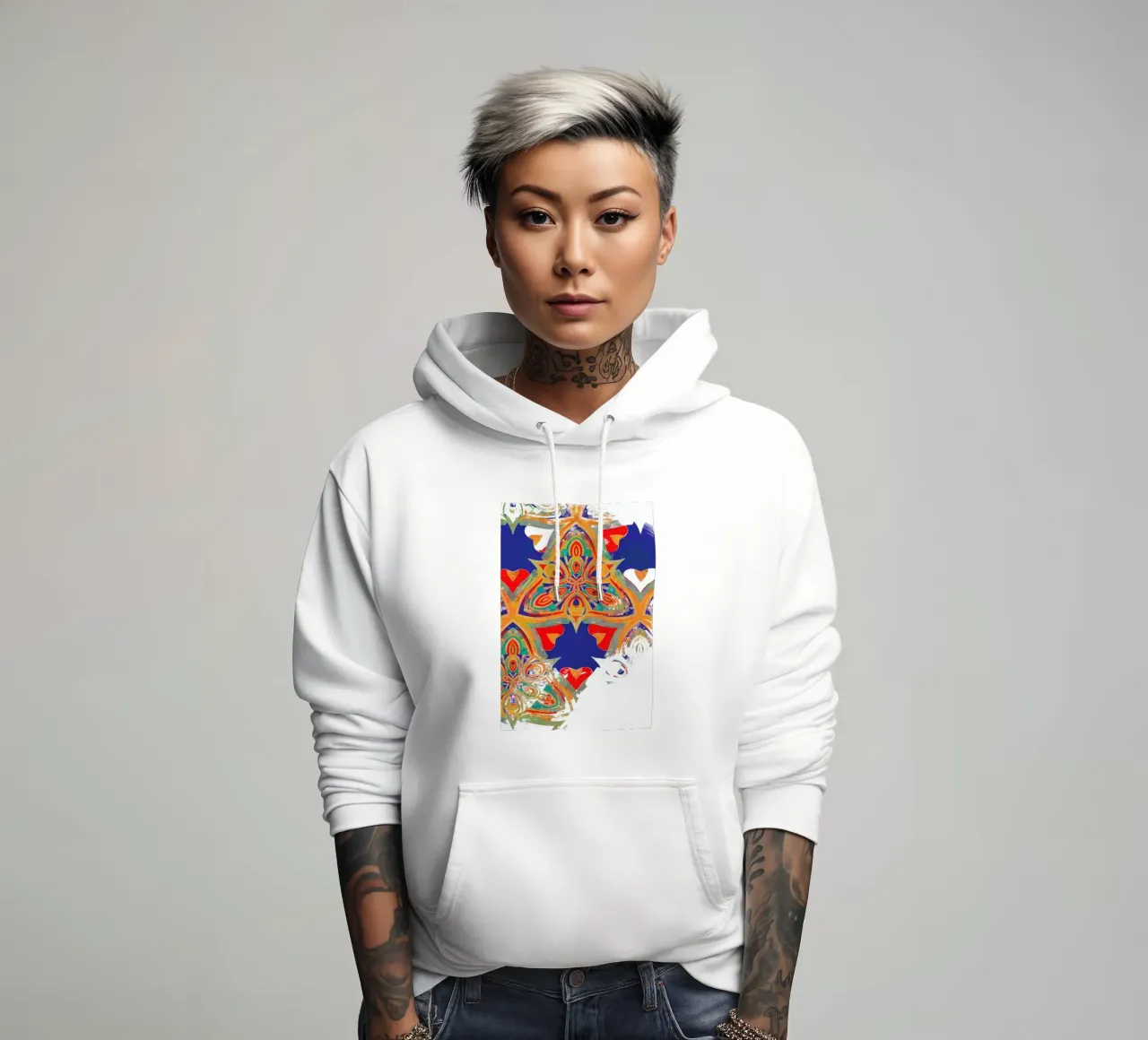 Abstract Sketch 3 hoodie by In Full Color
