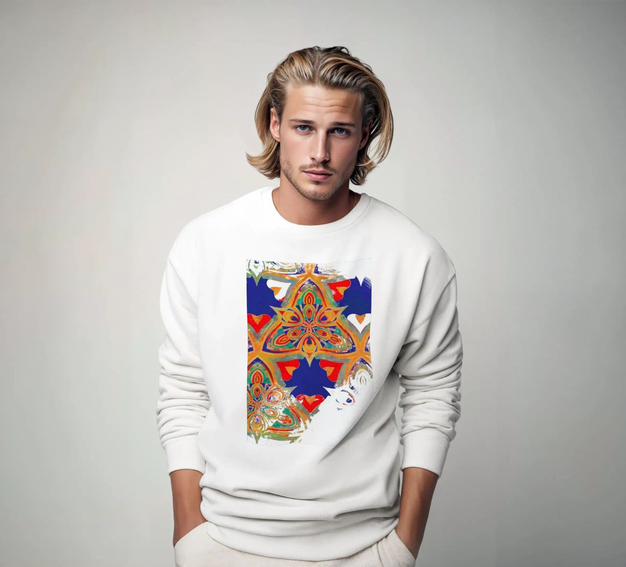 Abstract Sketch 3 sweat de In Full Color