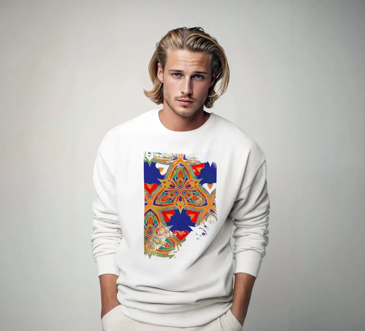 Abstract Sketch 3 sweat de In Full Color