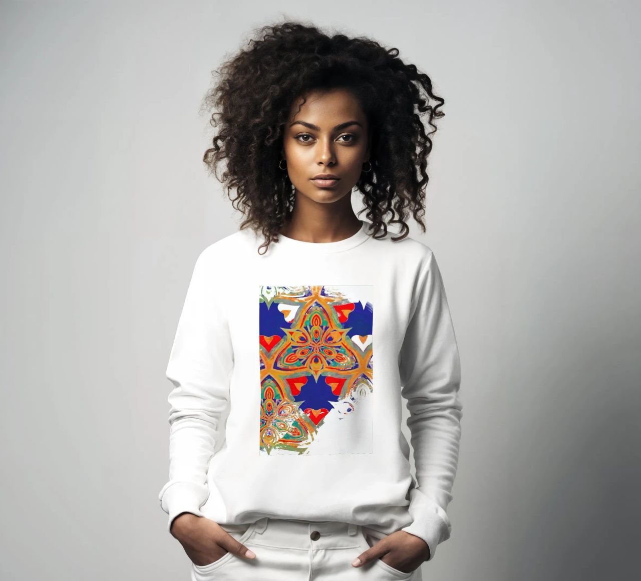 Abstract Sketch 3 sweat de In Full Color