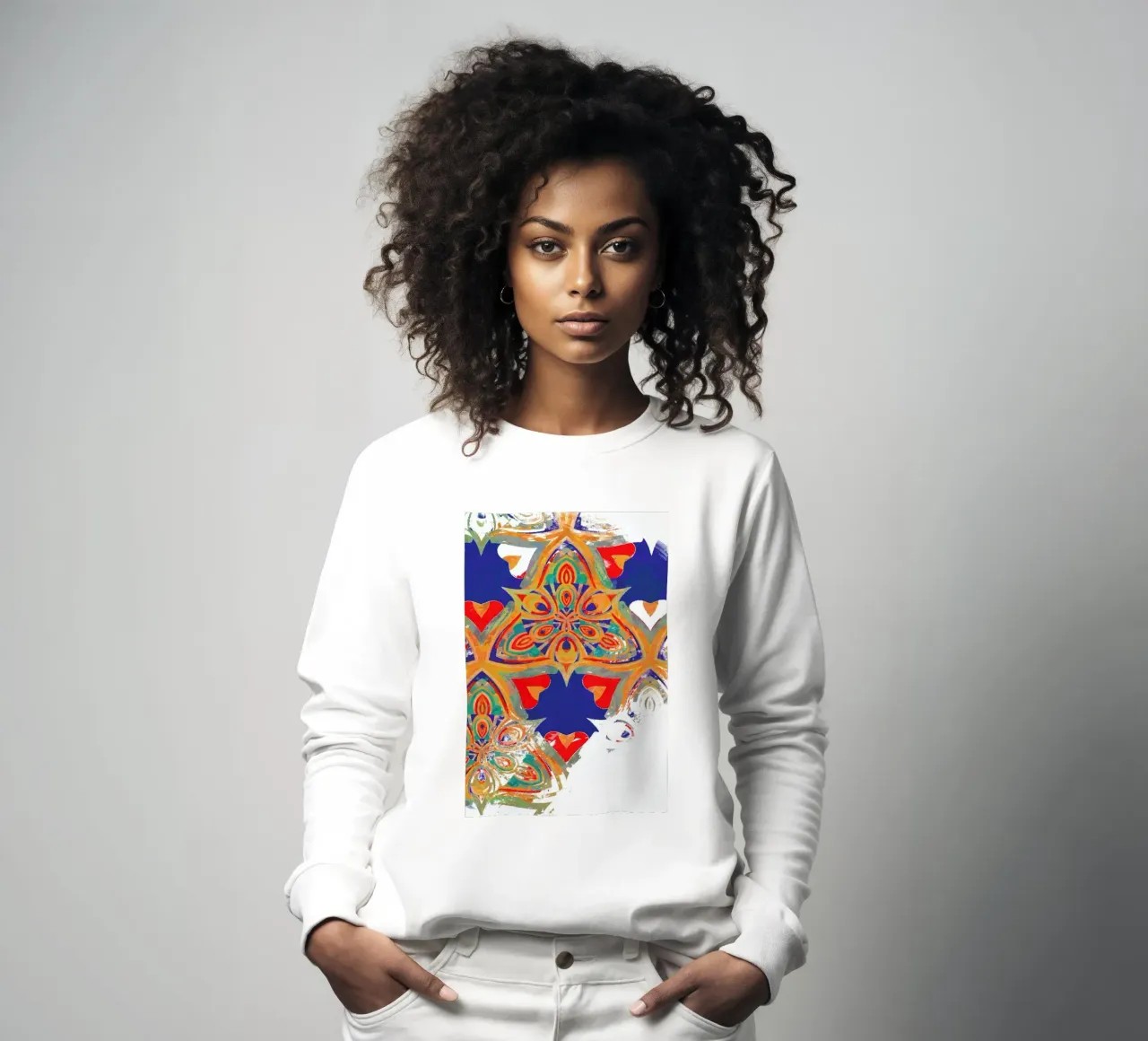 Abstract Sketch 3 Sweatshirt von In Full Color