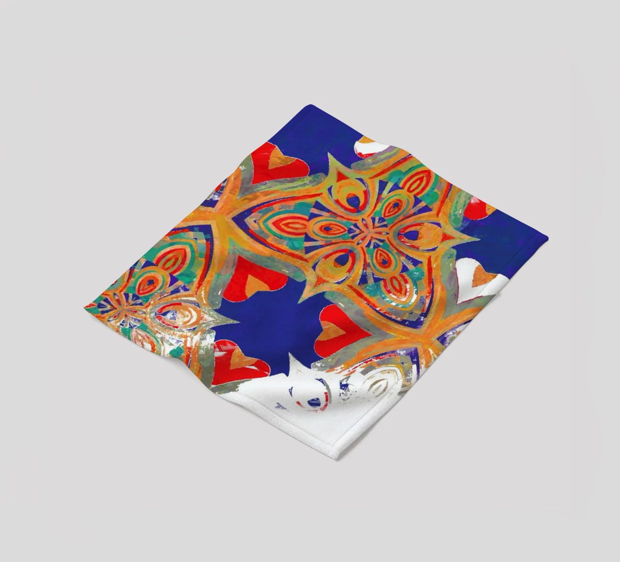 Abstract Sketch 3 fleecedeken van In Full Color