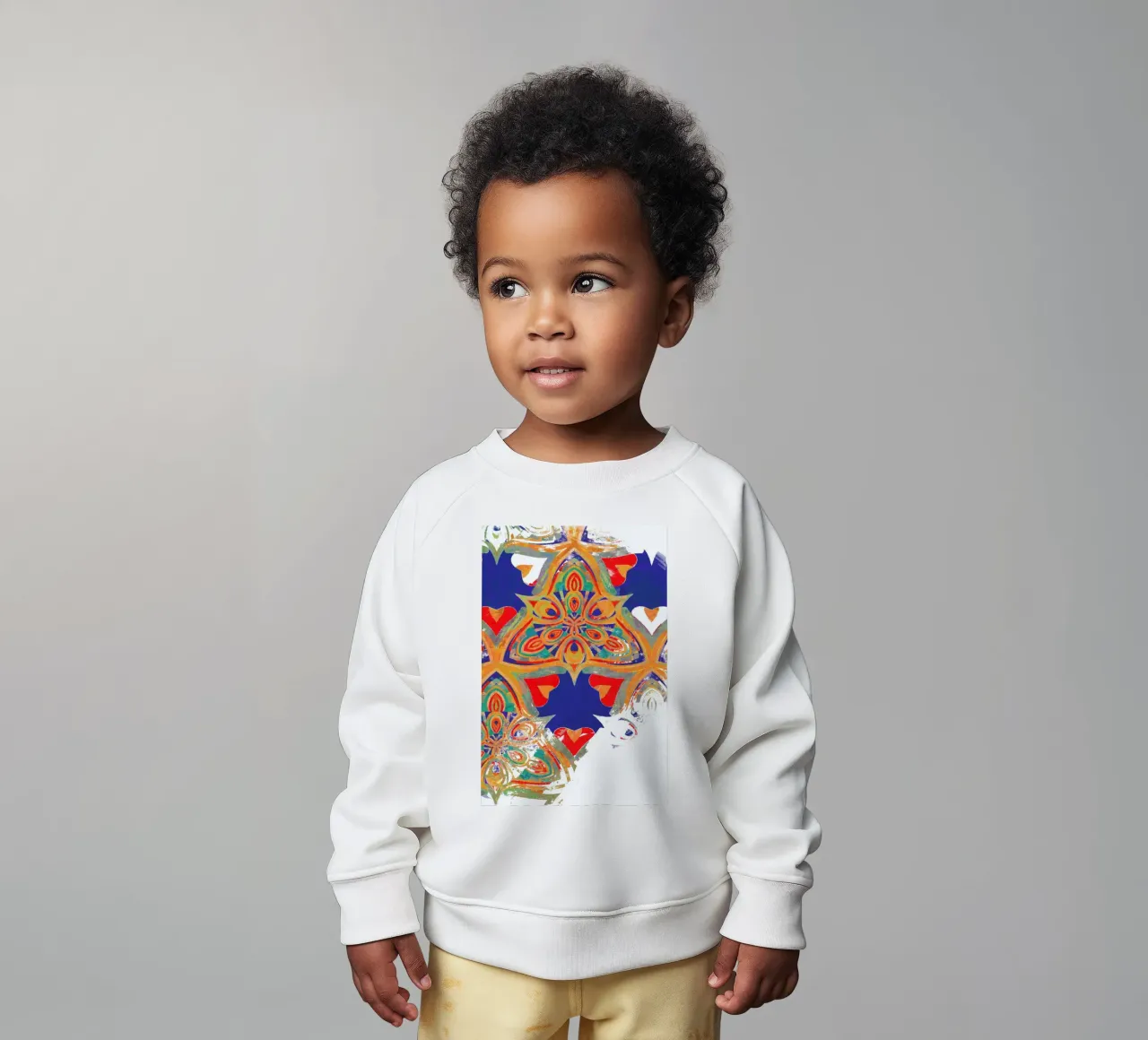 Abstract Sketch 3 felpa neonato da In Full Color