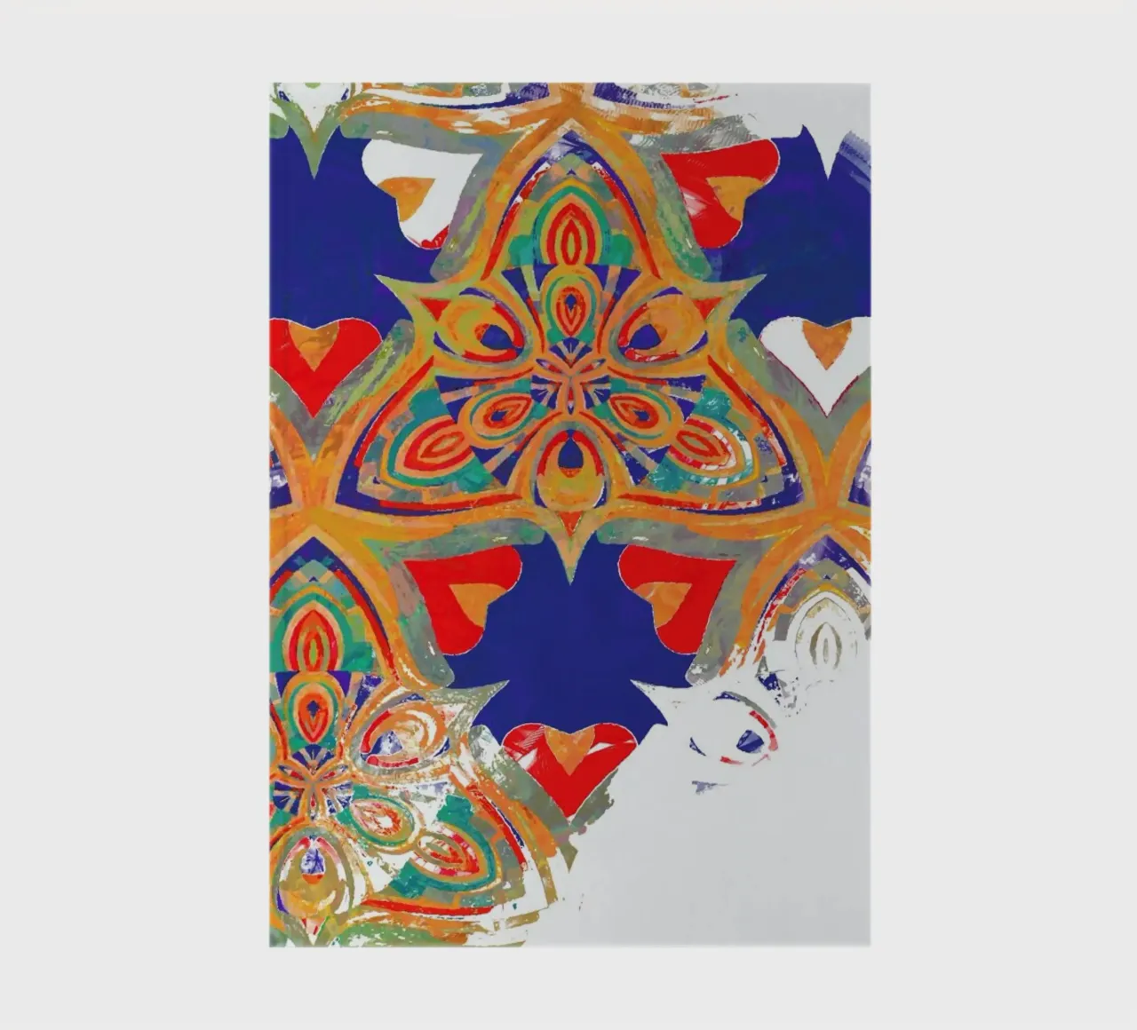 Abstract Sketch 3 Notizbuch von In Full Color