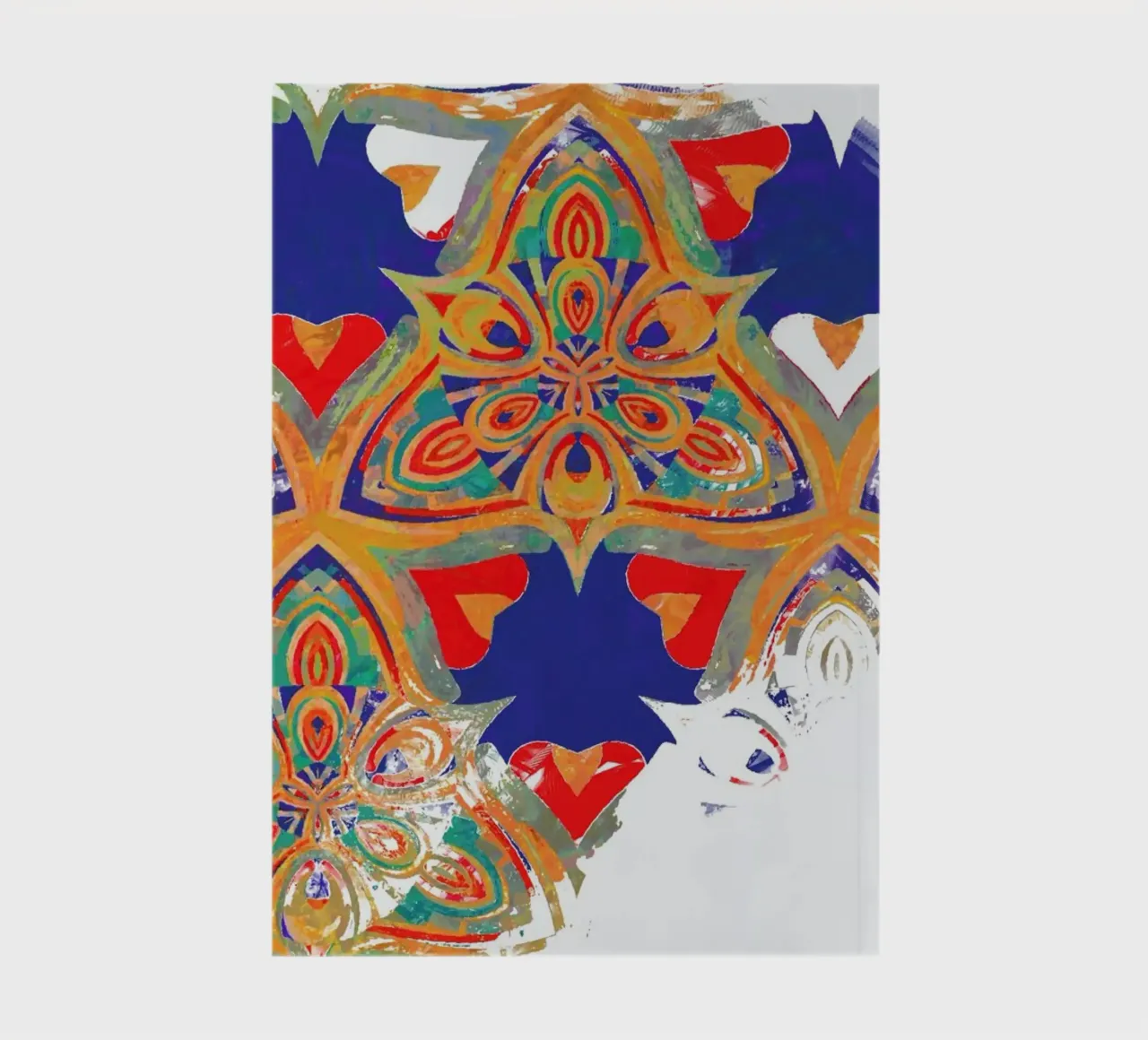 Abstract Sketch 3 Notizbuch von In Full Color