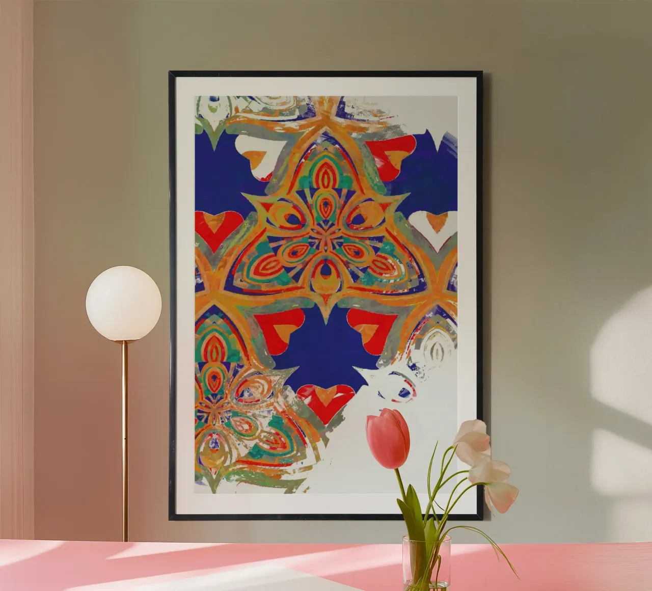 Abstract Sketch 3 poster da In Full Color