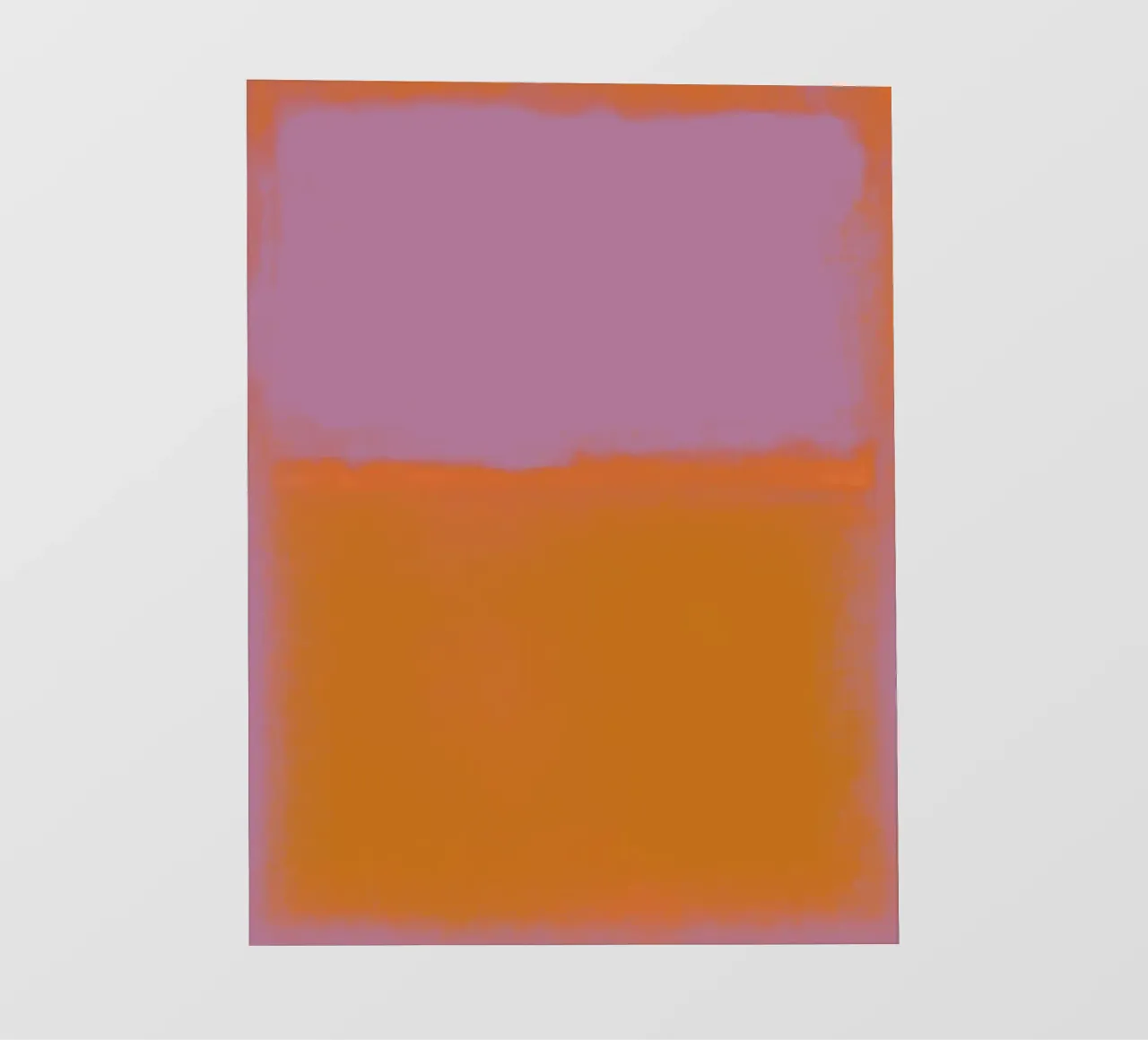 Abstract Scandi Color Field, Mark Rothko-Inspired Minimal telo in pvc da AbstractCherryPrint