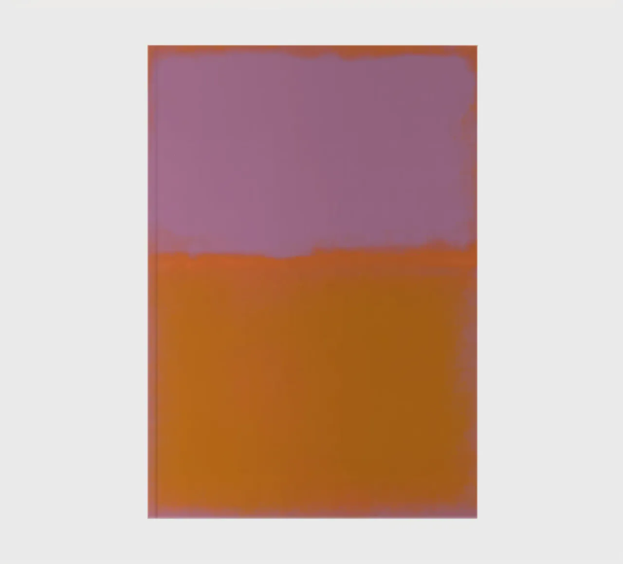 Abstract Scandi Color Field, Mark Rothko-Inspired Minimal notebook by AbstractCherryPrint