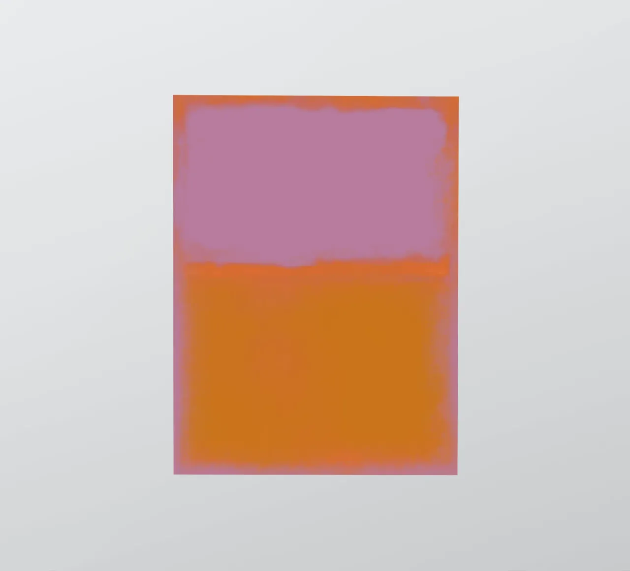 Abstract Scandi Color Field, Mark Rothko-Inspired Minimal adesivo da AbstractCherryPrint