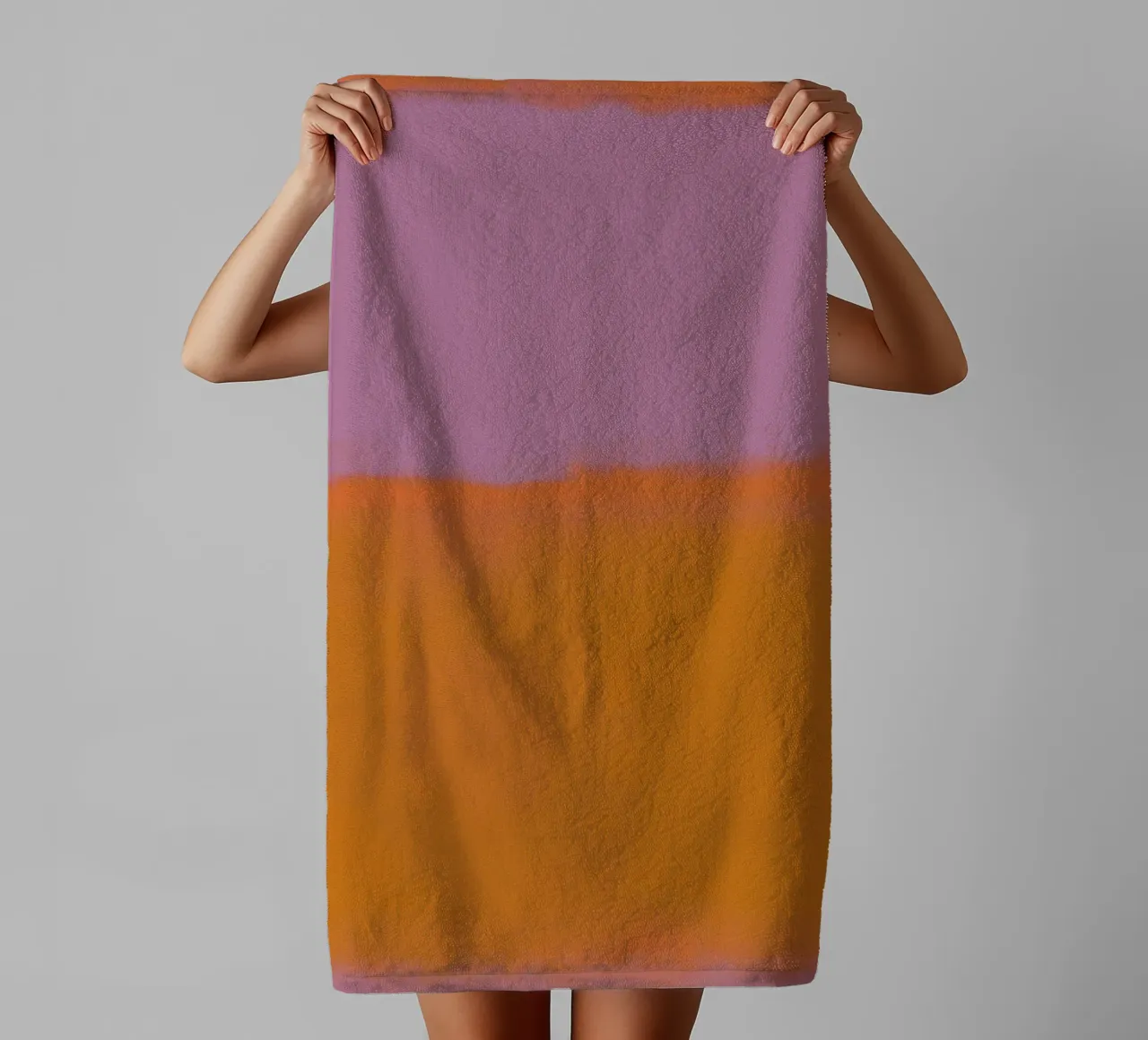 Abstract Scandi Color Field, Mark Rothko-Inspired Minimal towel by AbstractCherryPrint