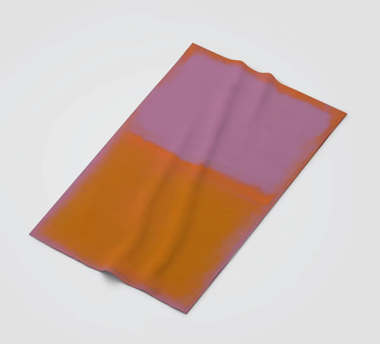 Abstract Scandi Color Field, Mark Rothko-Inspired Minimal coperta in pile da AbstractCherryPrint