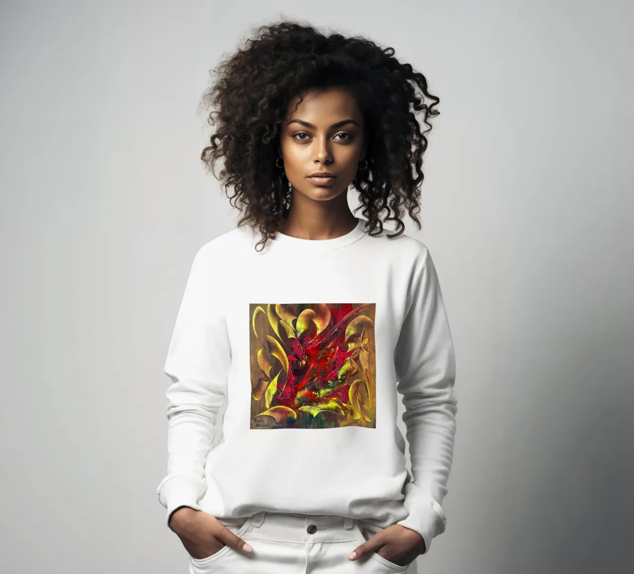 EINE SEELE FÜR ZWEI. Sweatshirt von Little treasures for your home