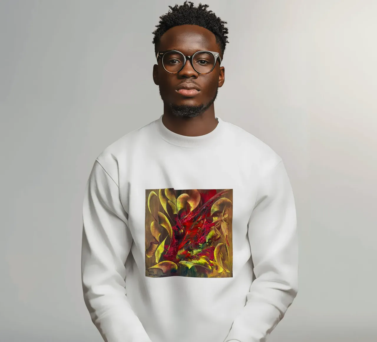 EINE SEELE FÜR ZWEI. Sweatshirt von Little treasures for your home